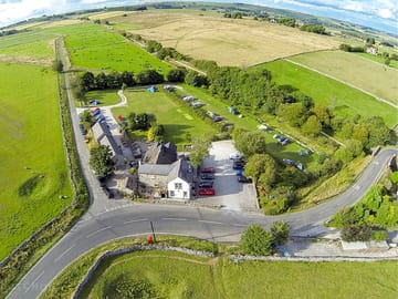 Aerial view of the site