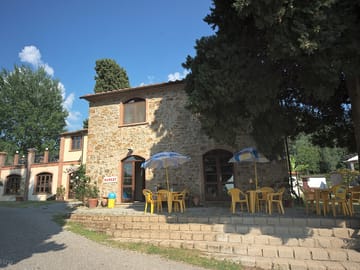 The pizzeria, restaurant, bar and mini market