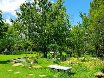 Well-kept gardens