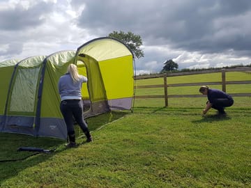 Tent pitches