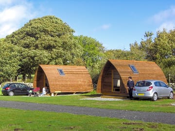 Car parking by the pods