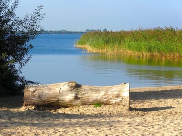 Three kilometres of beach