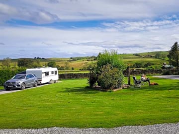 Peaceful site with rural views