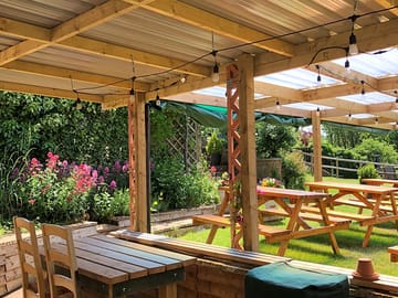 The bar area