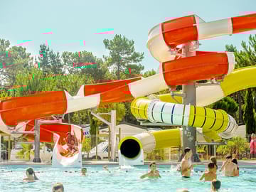 Giant water slides