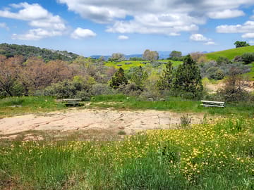 Site #25 and #26 pictured. Site #27 to the right of #26