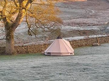 A frosty morning in winter