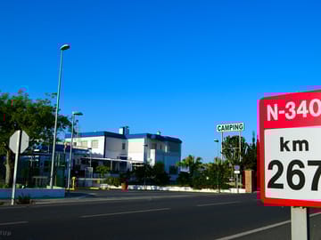 Dirección del camping