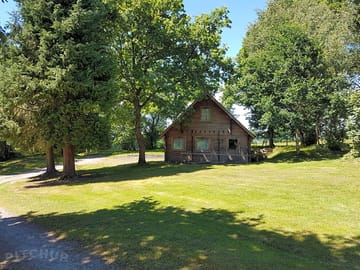 Exterior and trees