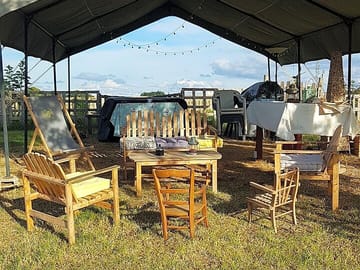 Communal eating area