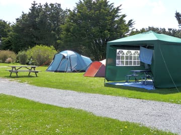 Spacious pitches