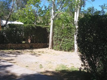Secluded private pitches