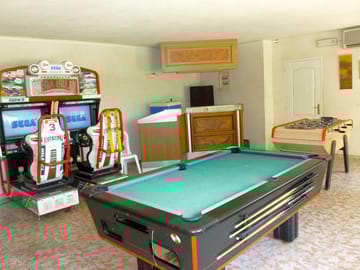 Let's have fun in the games room