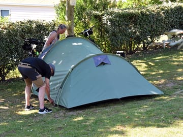 Tent pitch