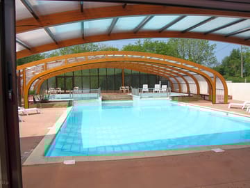 Chill out and relax by the generous pool