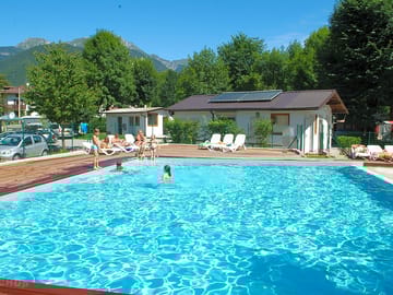 The swimming pool