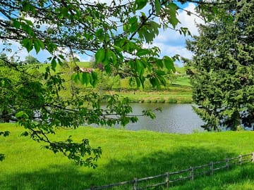 Lac des moines near the site