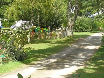 Path to the pitches
