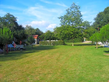 Wide grassy pitches