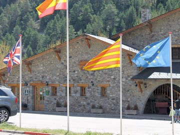 Main building and entrance