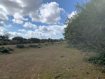 The heath land just outside the gate
