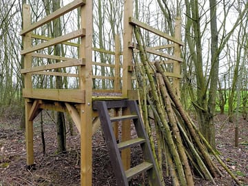 A lookout tower