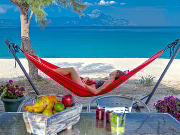 Hammock by the beach
