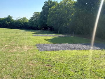 Five well spaced pitches for small secluded site