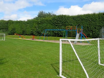 Playground and mini football pitch