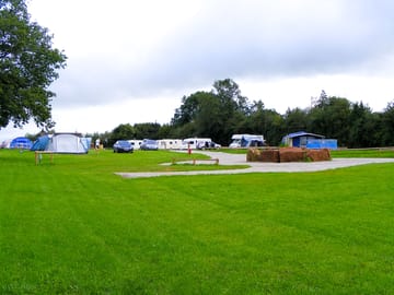 Spacious hardstanding pitches