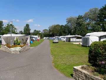 Road through the pitches