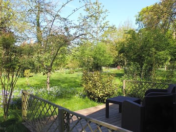 View over the gardens