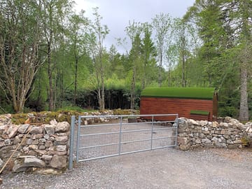 Entrance to the site
