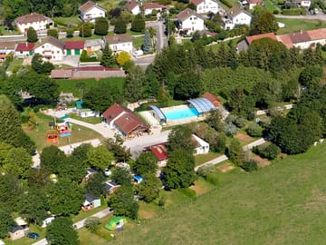 View over the campsite