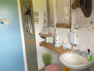 Toilet and shower