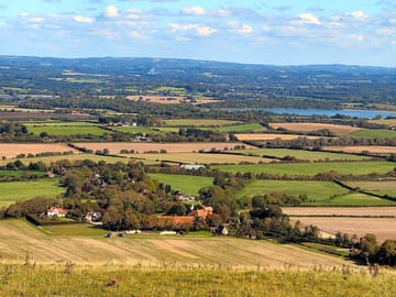 Views from the south downs
