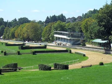Pompadour racecourse and viewing stand