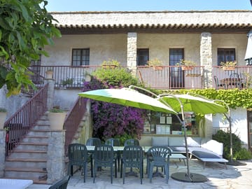 Reception and terrace