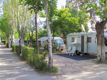 Pitches under trees