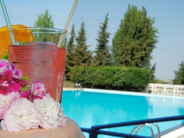 Cocktails by the pool