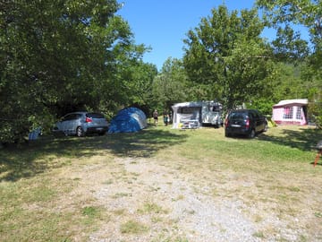 View of the spacious pitches