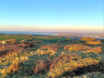 View from trencrom hill