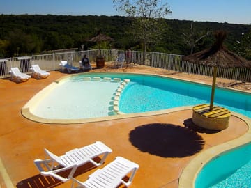 The swimming pool