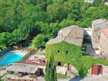 Aerial view of the site