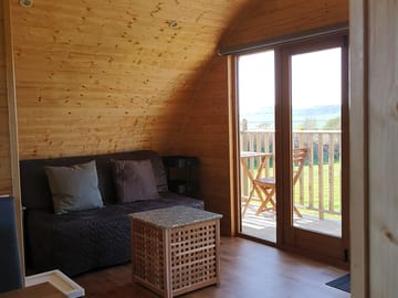 Seating inside and out