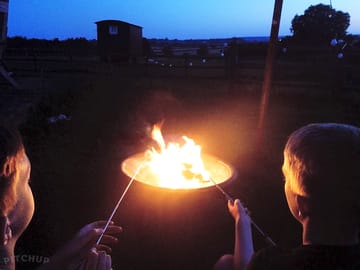 Bring a firepit or barbecue
