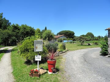 Entrance to the site
