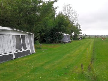 Pitches with a view over the frisian fields