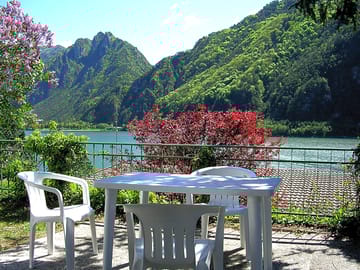 Lake view from the terrace
