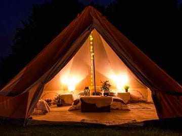 A glimpse inside the cosy interior